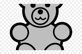 There are so many examples of drawing & coloring tutorials on gummy bear character that you can get in this application. Gummy Bear Clipart Grey Bear Teddy Bear Drawing Easy Free Transparent Png Clipart Images Download
