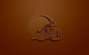 Watching the cleveland browns just got a whole lot easier right on time for the season. Cleveland Browns American Football Club Creative 3d Logo Brown Background Hd Wallpaper Peakpx