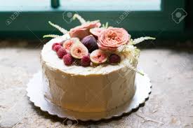 Check spelling or type a new query. Homemade Wedding Cake Decorated With Flowers And Fruits Stock Photo Picture And Royalty Free Image Image 97067115