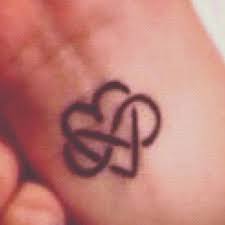 Heart Infinity Symbol Tattoos Flame Tattoos Symbolic Tattoos