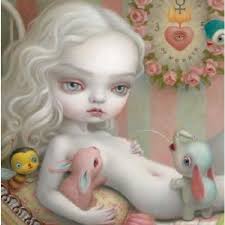 Mark Ryden Sophia Limited Edition Lithograph Print Set Sold Out Embossed  Border