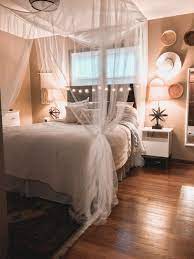 Cozy Boho Hygge Bedroom Gets Updated With Canopy And New Ikea Furniture Hygge Bedroom Stylish Bedroom Home Decor Bedroom