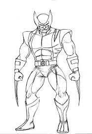 Wolverine Coloring Pages Free In 2020 Superhero Coloring Pages Hulk Coloring Pages Superman Coloring Pages