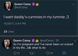 I want daddy's cummies in my tummie ;3 - iFunny