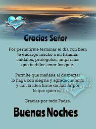 Gracias Senor Buenas Noches Frases Buenas Noches Saludos De Buenas Noches
