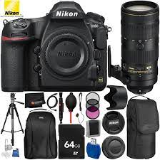 Amazon.com: Nikon D850 Dslr Camera (Body) + Af-S 70-200Mm F/2.8E Fl Ed Vr  Lens - 12Pc Accessory Bundle Includes 3Pc Filter Kit (Uv, Cpl, Fld) + 72”  Full-Size Tripod + Professional Sling