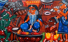 Buy Tusu Festival Santhal Painting - A5 ...