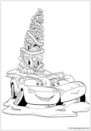 Free disney halloween coloring pages for you to save or print. Christmas Mcqueen Coloring Pages Coloring Books Licence