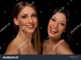 Beautiful Happy Girls Stock Photo 186198284