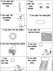 Groundhog's day is celebrated in the usa on february 2 in punxsutawney print groundhogs stick puppets printable and let children color them. Groundhog Day Crafts Worksheets And Printable Books Enchantedlearning Com