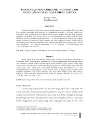 Untuk menjawab pertanyaan di atas, maka penulis tertarik untuk melakukan penelitian dengan judul: Pdf Pembuatan Pupuk Organik Kompos Dari Arang Ampas Tebu Dan Limbah Ternak