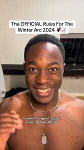 These are the OFFICIAL Rules for now… #winterarc #lemarabuchi #success  #motivation