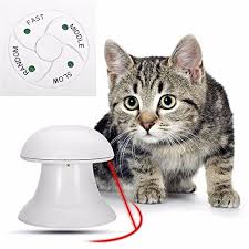 Cat Toys Ideas 360 Degree Cat Toy Automatic Interactive Dart Laser Light Exercise Teaser Fun Exercise Pet Toy C Toy Puppies Cat Pet Supplies Cat Laser
