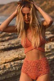مايوه كروشيه crochet bikini bottoms crochet swimsuits crochet swimwear
