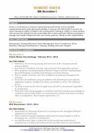 As an hr you would know it better than others, how important the resume is. Hr Recruiter Resume Samples Qwikresume
