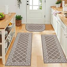 Hebe Kitchen Rug Sets 3 Piece With