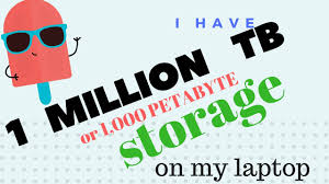 Maybe you would like to learn more about one of these? 1 Million Terabyte Storage On Laptop Unlimited Storage Youtube