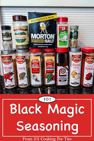 Marlowe S Black Magic Seasoning Recipe Seasonings Rub Recipes Grilled Foil Packets