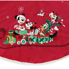 Indulge in the holiday spirit with fun & unique christmas tree skirts at alibaba.com. Disney Store Mickey And Friends Holiday Cheer Tree Skirt Shopdisney