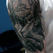 Dreamcatcher tattoos are usually associated with women. Pin By Gabriel Gruse On Tetovania In 2020 Tattoos For Guys Dream Catcher Tattoo Sleeve Tattoos For Women
