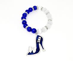 Zeta Phi Beta Bracelet High Heel Shoe Charm Bracelet
