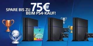 Die ps4 bietet dafür den passenden rahmen. Ps4 Gunstiger Bis Zu 75 Euro Rabatt Bei Amazon Fur Trophaen