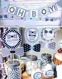 Go crazy and make as many photos as you can, because at the end, every guest should receive a visual memory of the baby shower. Bow Tie Baby Shower Decorations Printable Gray And Navy Etsy Bow Tie Baby Shower Bow Tie Baby Shower Theme Baby Shower Theme Favors