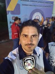 Carlos Noah Barrios, Árbitro Internacional de Wushu