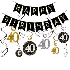 I have been working in this area for 16 years. Gold 40th Birthday Decorations Happy 40th Birthday Banners Party Packs Decorations For Women Mens 40th Birthday Decorations 40th Birthday Decorations Buy Online In Aruba At Aruba Desertcart Com Productid 121587539