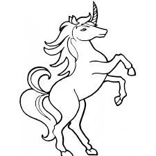 Disegno Di Unicorno Da Colorare Per Bambini