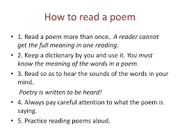 Learn everything an expat should know about managing finances in germany, including bank accounts, paying taxes, getting insurance and investing. Ppt Poetry Elements Powerpoint Presentation Free Download Id 1560505