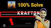 Problem Solved 100 Bgmi Download Failed Because You May Not Have Purchased This App Youtube