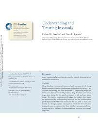 Pdf Understanding And Treating Insomnia