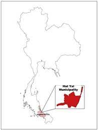 Map Of Thailand Showing Hat Yai Municipality Download Scientific Diagram
