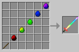 Check spelling or type a new query. Minecraft Rainbow Diamond Sword By Redballbomb On Deviantart