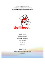 pdf jollibee foods term paper kithly yu academia edu