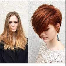 A great example of a short hairstyle for a long face is the short bob that has layers around the hairline that angle downwards. Long Hair To Short Bob Novocom Top
