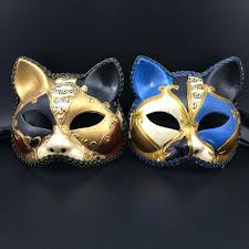 Browse our range of zombies, werewolves, serial killers, and horror clowns, and find inspiration for your halloween costume! Cheap Luxury Sexy Cat Mask Lace Venetian Masquerade Party Mask Half Face Carnival Mardi Gras Halloween Mask Gold Blue Color From Calytao 4 23 Dhgate Com