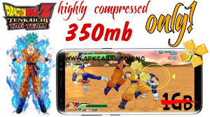 Check spelling or type a new query. Download Dragon Ball Z Tenkaichi Tag Team Ppsspp Highly Compressed 350mb Free For Android Apkcabal
