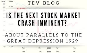 While the precise cause of the stock market crash of 1929 is often debated among economists, several while historians sometimes debate whether the stock market crash of 1929 directly caused the great depression, there's no doubt that it greatly. Is The Next Stock Market Crash Imminent A Tev Blog Analysis