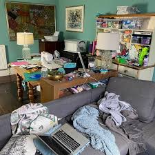 Now it's my craft room and sewing area. Sewing Room Organization Tips No Cost Before After Makeover