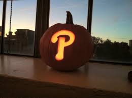 Phillies pumpkin