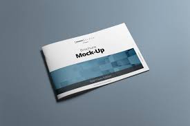 The mockup psd is 300 dpi, rgb color mode, 2700×1800px size well, here you find realistic horizontal brochure mockup psd template for free. Landscape Brochure Mockup Premium Free Psd Mockup Store