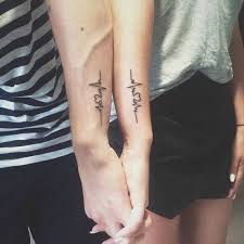 The meaning behind the matching tattoos can only be revealed when they are placed next to each other. 250 Matching Couples Tattoos That Symbolize Your Love Perfectly Wild Tattoo Art