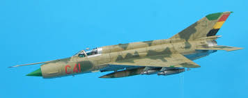 Die erste maschine wurde 1981 in dienst gestellt und 1983 für einsatzbereit erklärt. Mig 21mf Fishbed Der Angolanischen Luftstreitkrafte In 1 72 Von Eduard