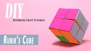 Maybe you would like to learn more about one of these? How To Make Paper Rubik S Cube 2x2 At Home Origami Rubik S Cube Origami Infinity Cube Craft Youtube