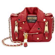Moschino Biker Jacket Leather Mini Bag 1 150 Liked On Polyvore Featuring Bags Handbags Shoulde Mens Leather Bag Handbag Straps Leather Shoulder Handbags