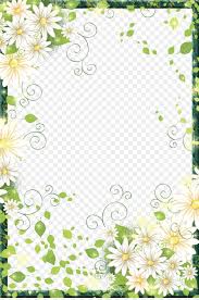 Spring borders cliparts free download clip art. Green Flowers Border Design