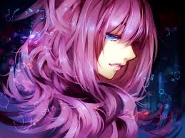 Women Blue Eyes Purple Fantasy Art Pink Hair Anime Girls Wallpaper Background Pink Hair Anime Fantasy Girl Anime