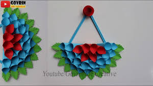 Yuk tonton vidio nya sampai selesai ya dan jangan lupa subscribe channel govrin ya subscribe itu gratis guys karena dengan anda. Easy Wall Decor Ideas Beautiful Hiasan Dinding Cantik Dari Kertas Origami Hiasan Dinding Kreatif Youtube